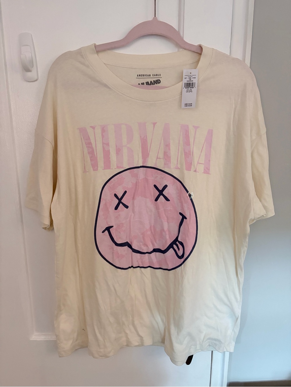 American Eagle Nirvana Graphic Tee